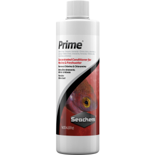 comprar seachem prime,  acondicionador de agua para acuarios de agua dulce o salada, anti cloro , comprar por internet