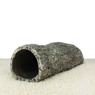 Cueva para loricáridos efecto piedra (M) de Ceramic Nature