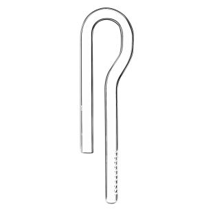 ADA Lily Pipe Mini V-2 de 20 cm (entrada 12/16) para acuarios pequeños con cristal de 5 mm o menos