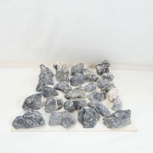 Roca Amano negra mediana con surcos para decorar acuarios en tienda online peces y acuarios, peces Alcorcón.