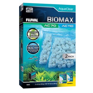 Biomax material biológico para Fluval AC70 y Fluval AC110 (2 unidades)
