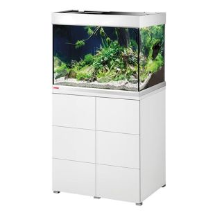 Kit completo acuario, mueble e iluminación EHEIM Proxima 175 en color blanco