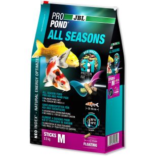 comida variada completa para peces de estanque saco Propond All Seasons M 5,8Kg