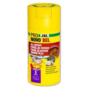 Bote de la comida en grano S para peces de agua dulce JBL PRONOVO BEL de 100ml