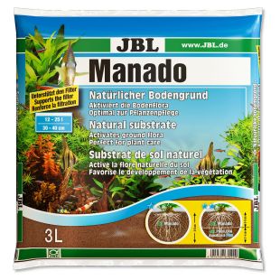 jbl manado sustrato 3 litros favorece enraizado plantas