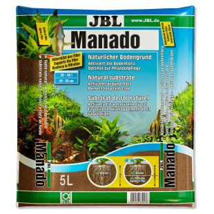 jbl manado sustrato 5 litros natural embolsado