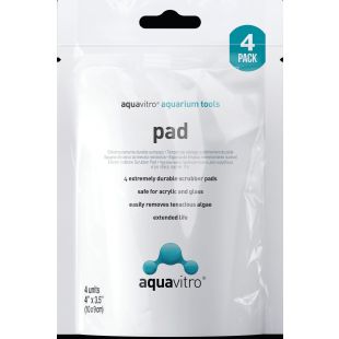 Aquavitro 4 Pad pack limpiar cristales de acuario
