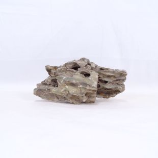 Roca dragón mediana redondeada con agujeros decoración natural acuarios en tienda Pzes Alcorcón.