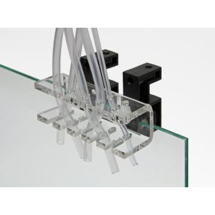 soporte manguera macarron dosificadora abonado