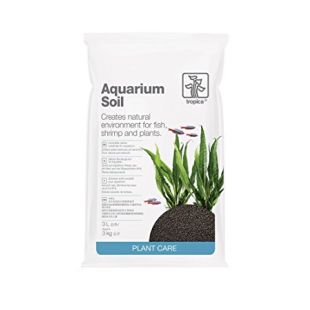 Sustrato Aquarium Soil Tropica con nutrientes para mantener plantas de acuarios