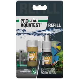 JBL Proaqua NO3 Refill  de Nitratos analítica reactivos escala de colores